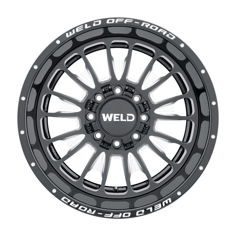 Weld Off-Road W121 20X10 Scorch 6X135 6X139.7 ET13 BS6.00 Gloss Black MIL 106.1 W12100098600 W12100098600 Photo - Primary