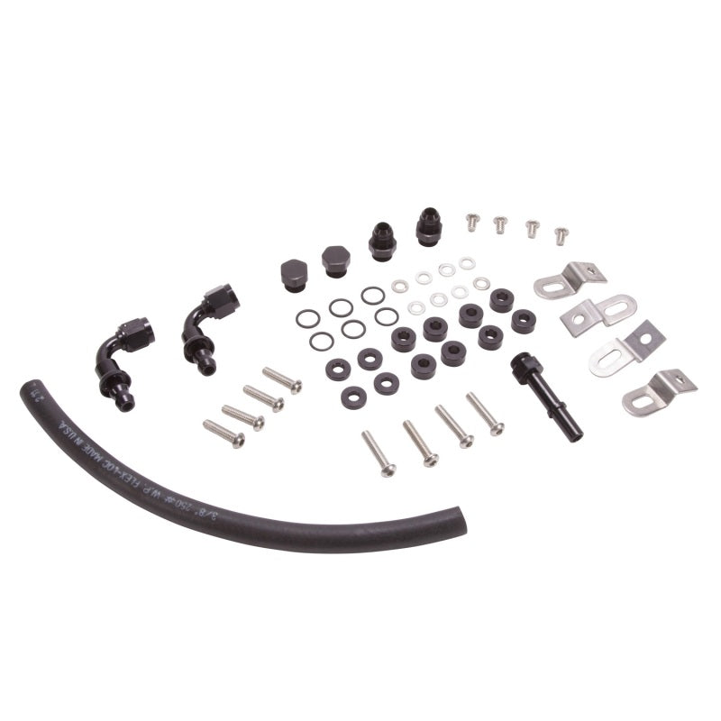 BBK Performance 97-04 GM LS-1 High-Flow Billet Aluminum Fuel Rail Kit 5018 Photo - Unmounted