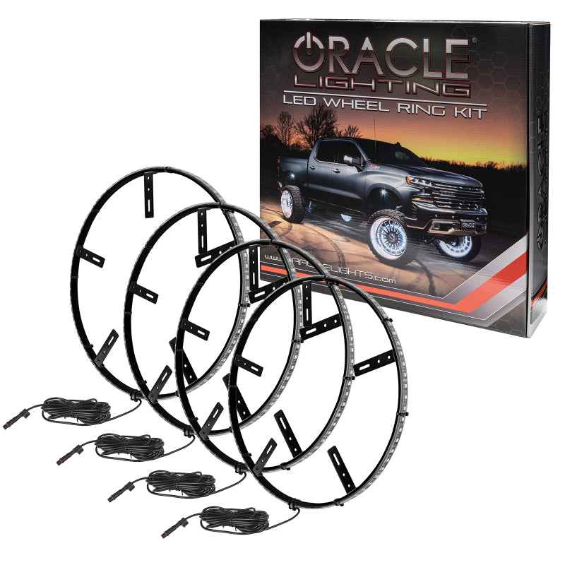 ORACLE Lighting Oracle LED Illuminated Wheel Rings - Double LED - Blue 4228-002 4228-002 Photo - Primary