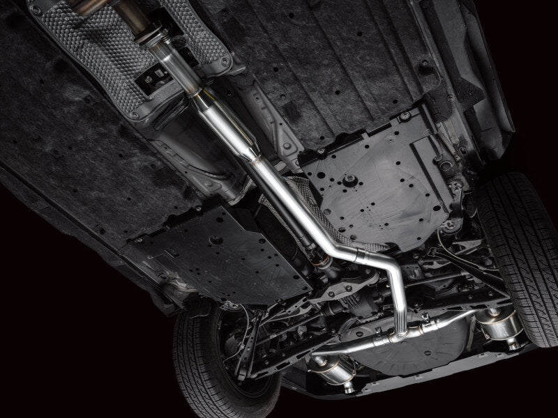 AWE Tuning AWE 20-25 Subaru Outback (Wilderness & XT) 0FG Catback Exhaust w/Dual BashGuards 3015-38246 3015-38246 Photo - Mounted