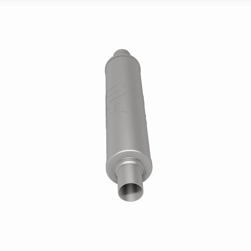 MagnaFlow 4" Round Center/Center Straight Through Performance Muffler 10424 360 Degree Image Set
