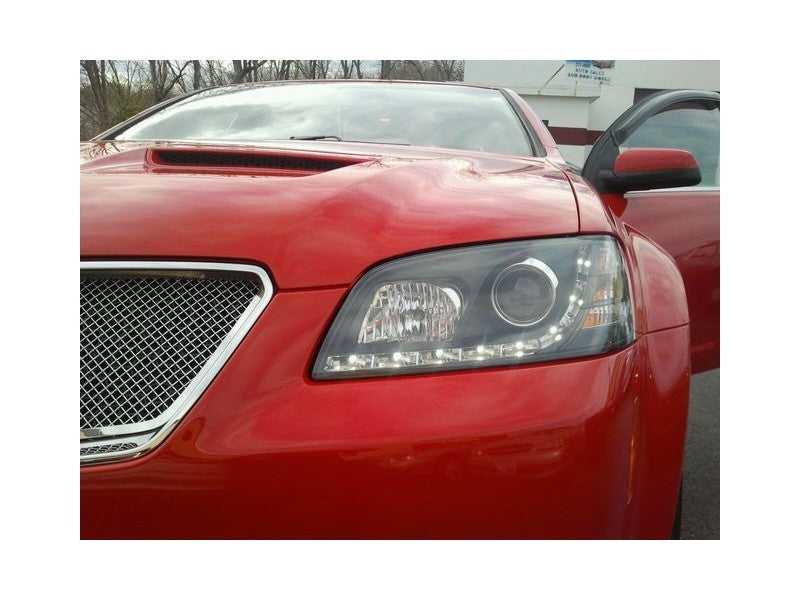 Spyder Pontiac G8 08-09 Projector Headlights DRL Black High H1 Low H7 PRO-YD-PG808-DRL-BK 5011626 5011626 User 1