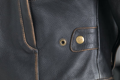 Kuryakyn Leather By River Road Dame Vintage Leather Jacket Black Womens - Small 094388 094388 User 3