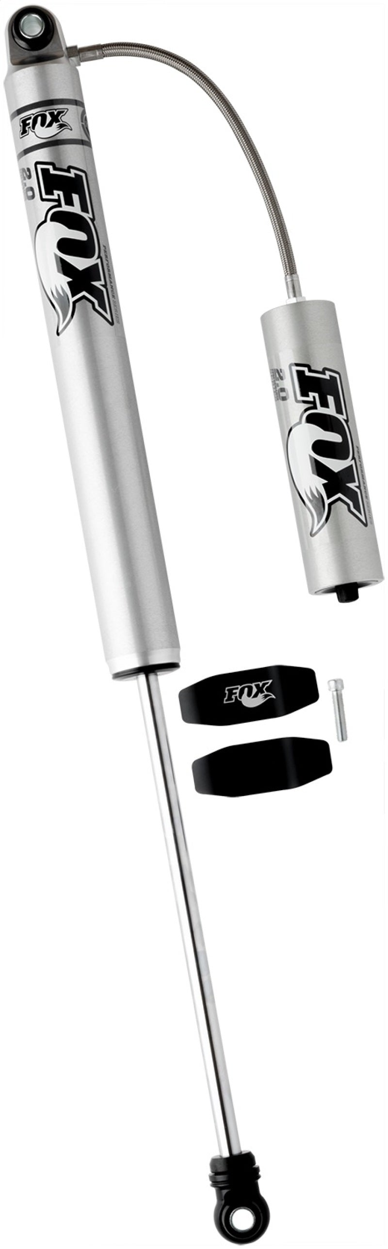 FOX 99+ Chevy HD 2.0 Performance Series 14.1in. Smooth Body Remote Res. Rear Shock / 7-10in. Lift 980-24-957 980-24-957 Photo - Unmounted