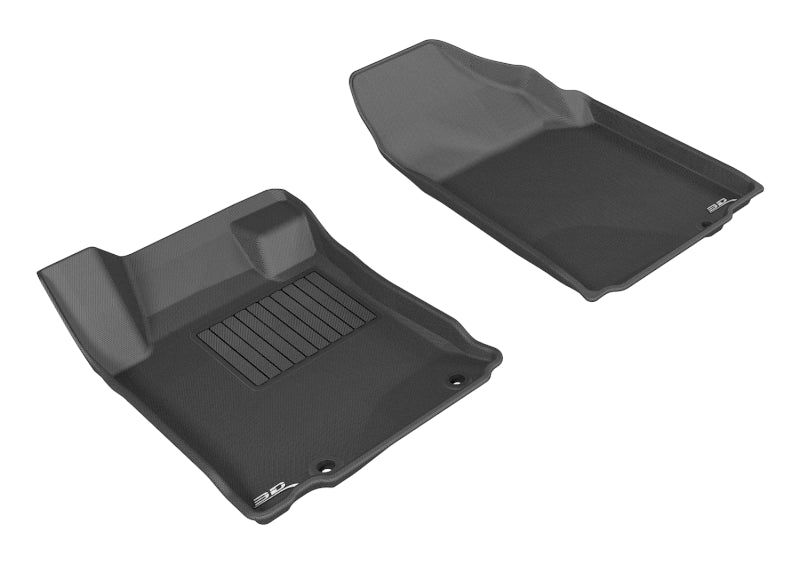 3D MAXpider 2013-2015 Nissan Altima Sedan Kagu 1st Row Floormat - Black L1NS07311509 L1NS07311509 Photo - Primary