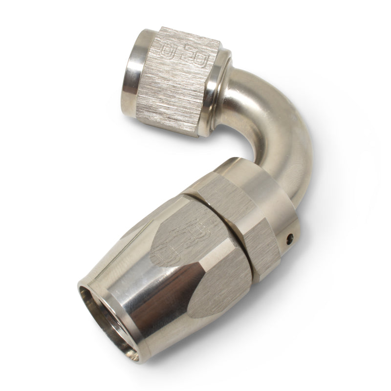 Russell #8 Full Flow Swivel 120° Tight Radius Hose Ends - Endura 613411 Photo - out of package