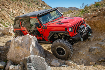 DV8 Offroad 18+ Jeep JL Rubicon Replica Hood HDMBJL-TA HDMBJL-TA Photo - Mounted