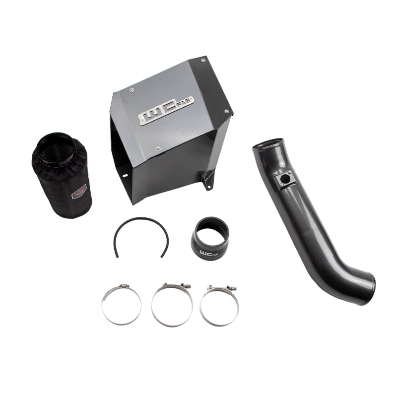 Wehrli 2001-2004 LB7 Duramax 4in Intake Kit with Air Box- Gloss Black WCF100190-GB