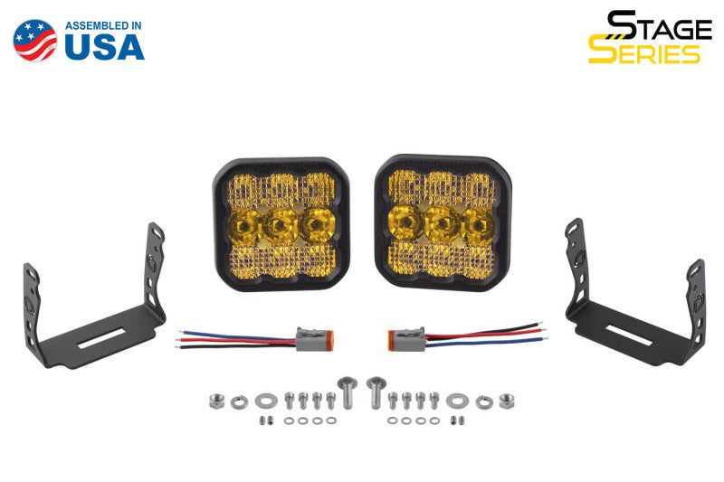 Diode Dynamics SS5 LED Pod Sport - Yellow Combo (Pair) DD6772P DD6772P User 6