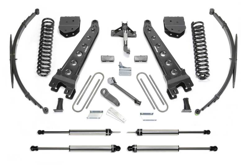 Fabtech 10" Raduis Arm System W/ Dirt Logic Shocks K2147DL Photo - Primary