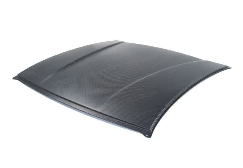 Seibon 12-13 Subaru BRZ/Scion FR-S Carbon Fiber Gloss Finish Roof Cover CR1213SCNFRS-DRY Photo - Primary