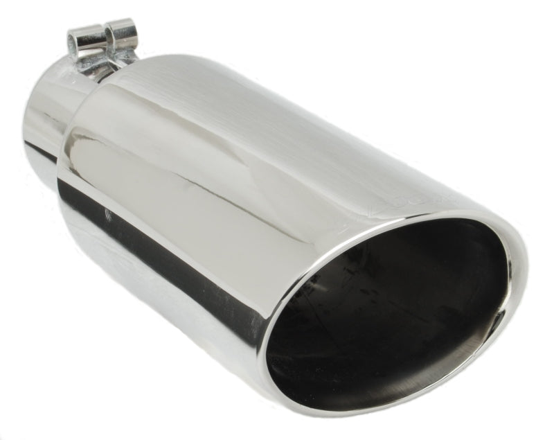 Gibson Stainless Double Walled Oval Exhaust Tip GIB500437 500437 Photo - Primary