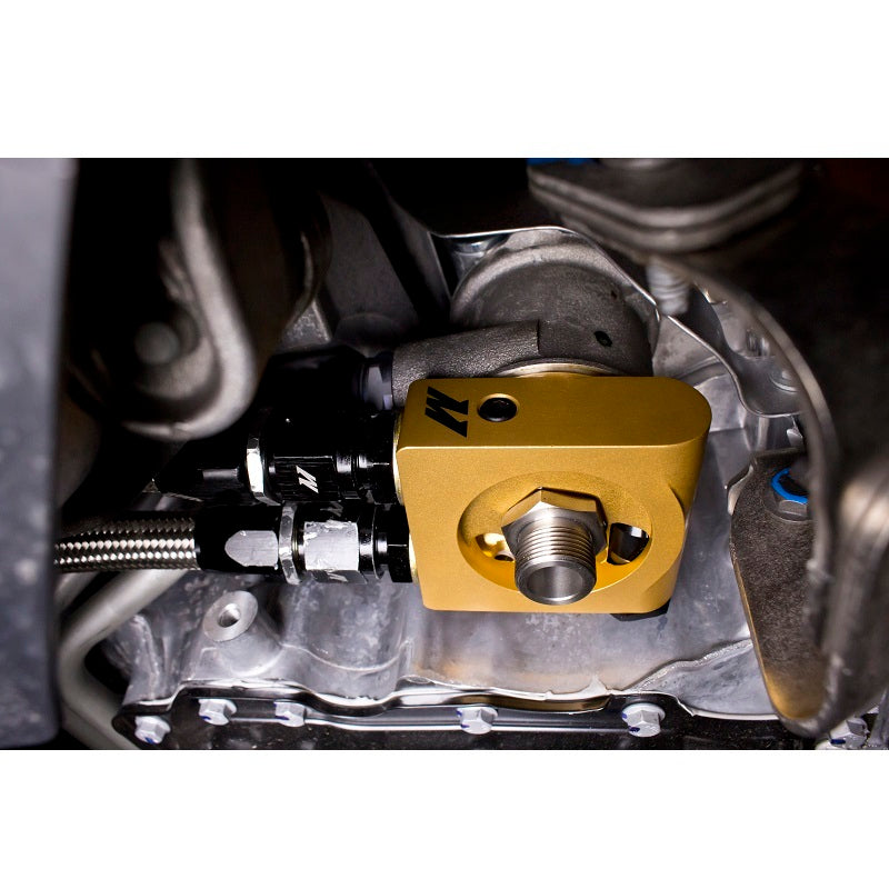 Mishimoto Chevrolet Camaro 2.0t Oil Cooler Kit, 2016+ MMOC-CAM4-16BK Photo - Close Up