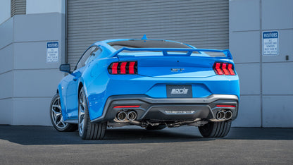 Borla 2024 Ford Mustang GT 5.0L V8 3 in ATAK Catback Non-Active Exhaust- Chrome Quad Tip 140970 140970 Photo - Mounted