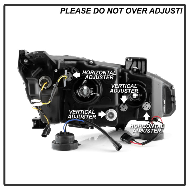 Spyder Honda Civic 16- 2DR/4DR/Hatchback Projector Headlights - Black PRO-YD-HC16SI-SEQGR-BK 5087867 5087867 User 5
