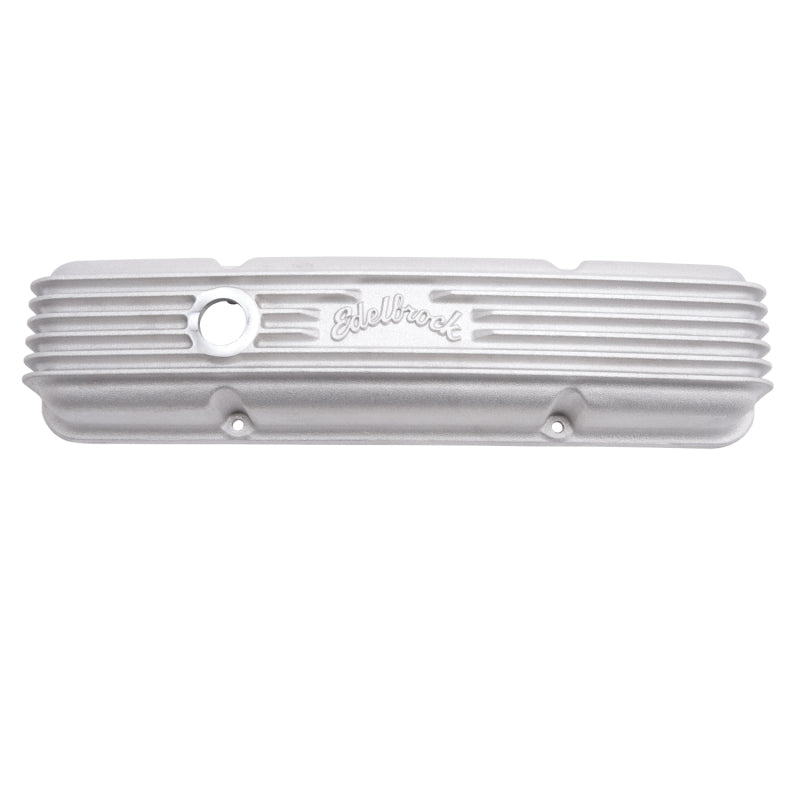 Edelbrock Valve Cover, Classic Series, Chevrolet, 1959-1986 262-400 CID V8 41439 Photo - out of package