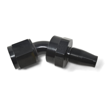 Russell Performance -8 AN 45 Degree Hose End Without Socket - Polished and Black 615103 615103 Photo - out of package