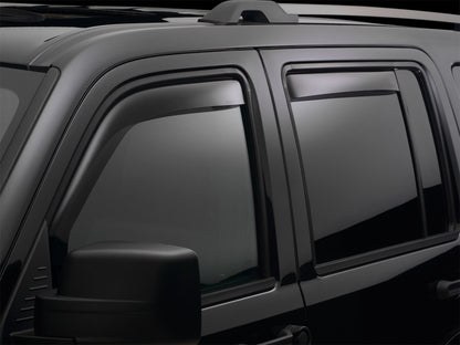 WeatherTech 95-02 Lincoln Continental Front&Rear Side Window Deflectors - Dark Smoke 82170 82170 Photo - Mounted