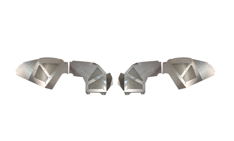 Fishbone Offroad 2018+ Jeep Wrangler JL Front Pair Aluminum Raw Inner Fenders FB33108F FB33108F User 1