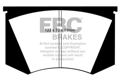 EBC Disc Brake Pad Set DP4223R Photo - Primary