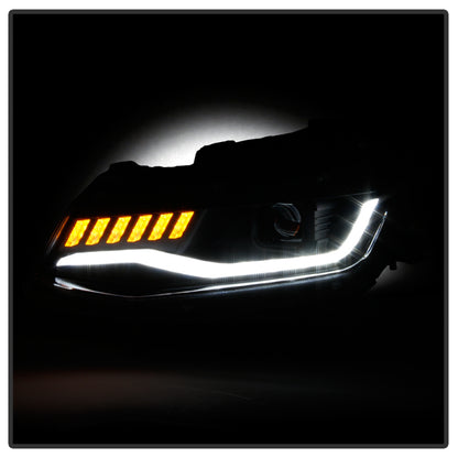 Spyder Chevy Camaro 16-18 (Do Not Fit Halogen) Projector Headlights Black PRO-YD-CCAM16HIDSI-SEQ-BK 5087379 5087379 User 5
