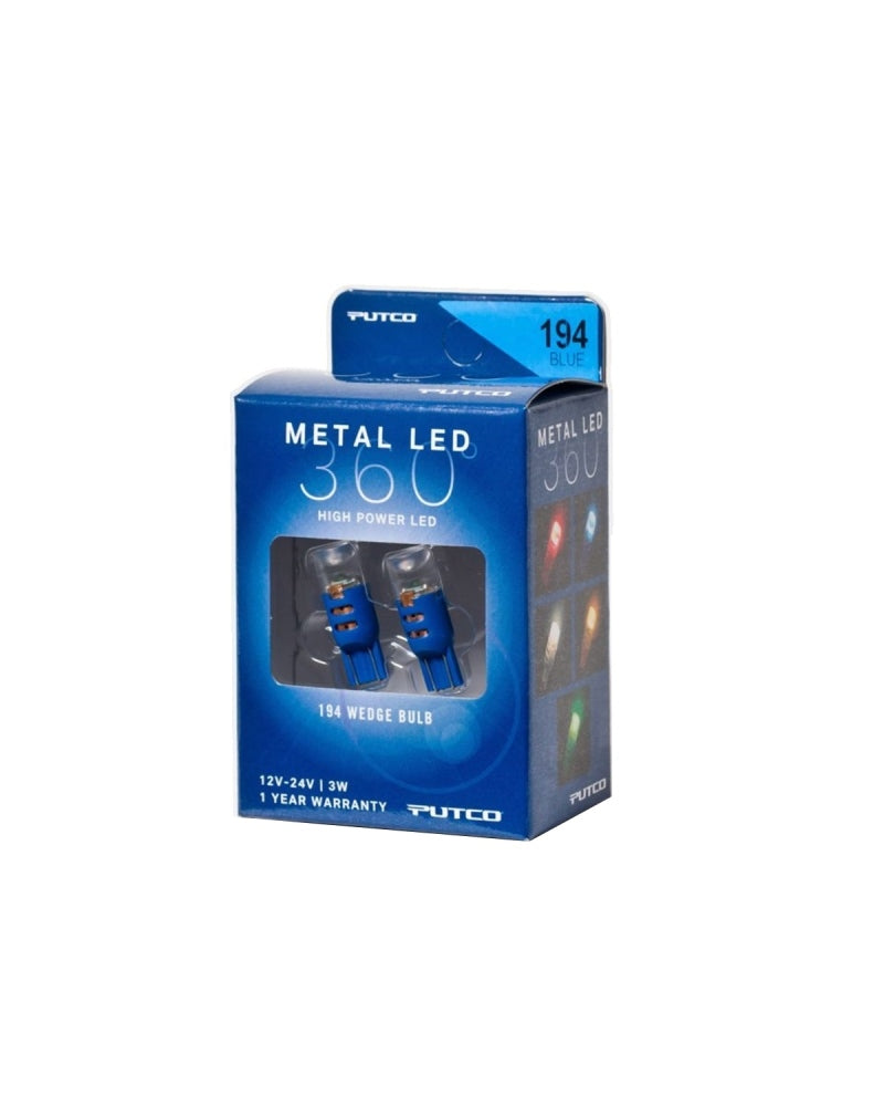 Putco 194 - Blue Metal 360 LED 340194B-360 340194B-360 Photo - Primary
