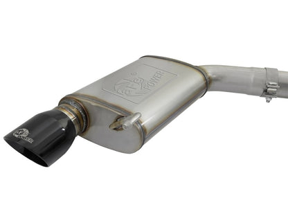 aFe  POWER MACH Force-Xp 3" Sport Toned Cat-Back Exhaust System 49-33087-B Photo - Unmounted