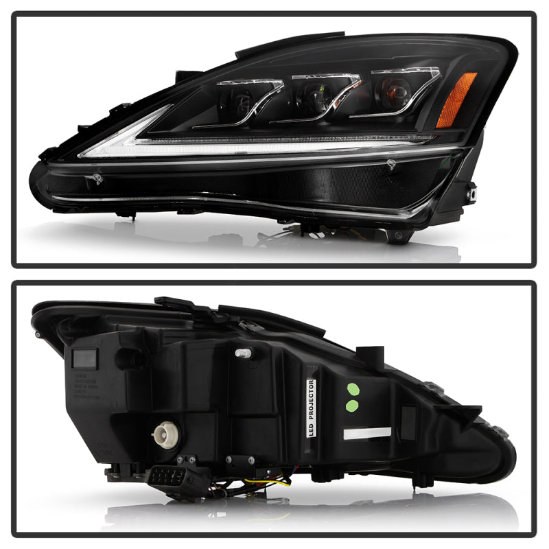 Spyder Lexus IS 250/350 06-10 Halogen Model Only High-Power LED Headlights - Black PRO-YD-LIS06AP-BK 5088246 5088246 User 1