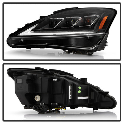 Spyder Lexus IS 250/350 06-10 Halogen Model Only High-Power LED Headlights - Black PRO-YD-LIS06AP-BK 5088246 5088246 User 1