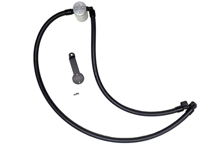 J&L 20-22 Jeep Wrangler 2.0L (Excl Hybrid Models) Driver Side Oil Separator 3.0 - Clear Anodized 3070D-C 3070D-C Photo - Primary