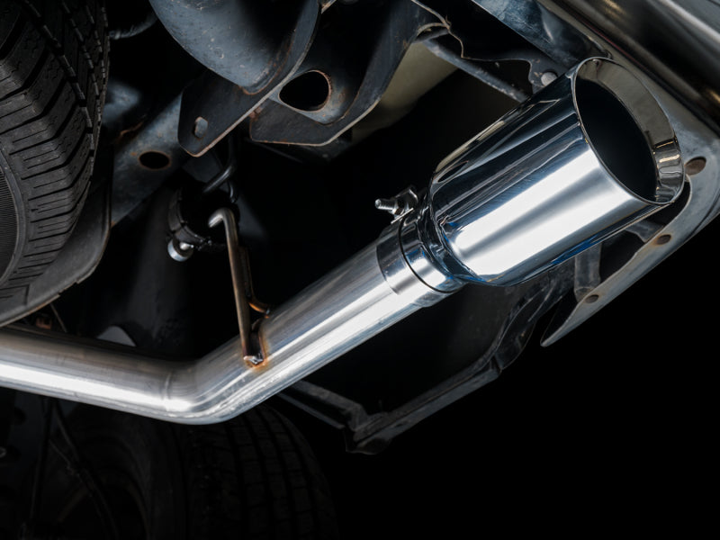 AWE Tuning 09-18 RAM 1500 5.7L (w/o Cutout) 0FG Dual Rear Exit Cat-Back Exhaust - Chrome Silver Tips 3015-32101 3015-32101 Photo - Mounted