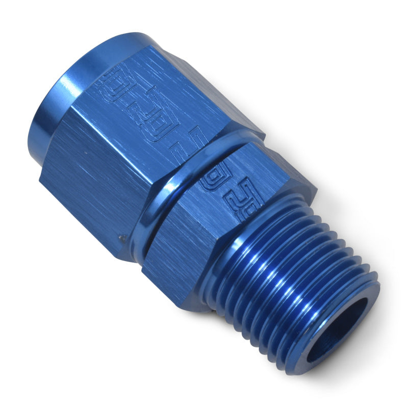 Russell -10 AN AN Female To Male NPT (Blue Finish) 614220 Photo - out of package