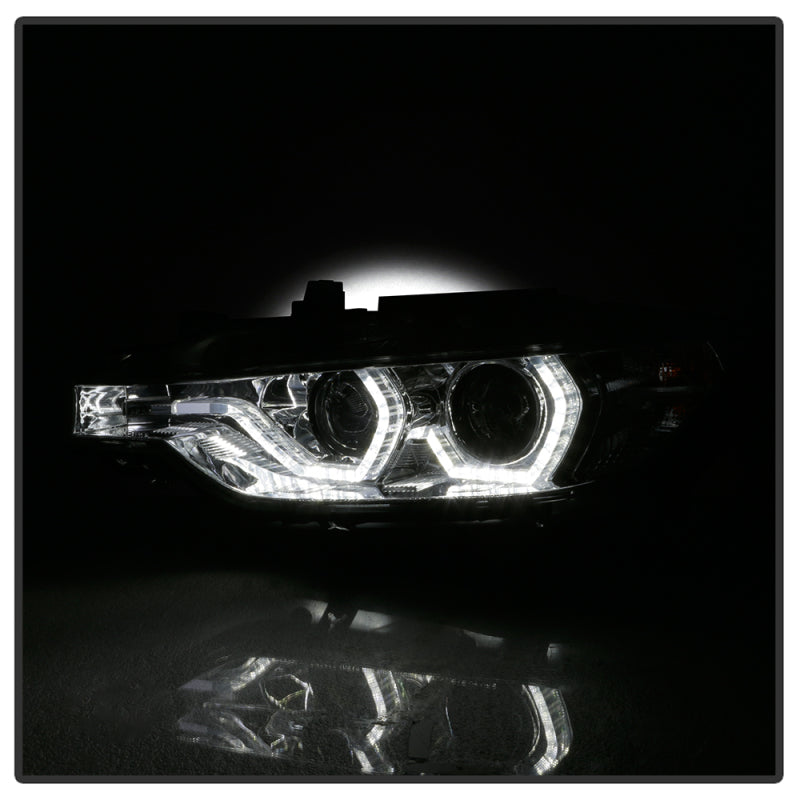 Spyder Signature BMW F30 3 Series 12-14 4DR Projector Headlights - Chrome (PRO-YD-BMWF3012-AFSHID-C) 5086822 5086822 User 6