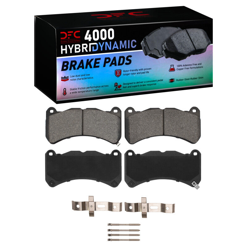 DFC DFC 4000 HybriDynamic Brake Pads Brakes, Rotors & Pads Brake Pads - OE main image