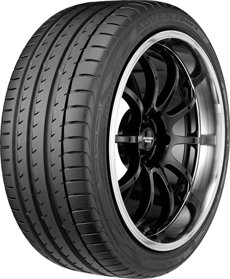Yokohama Tire Yokohama Advan Sport V105E Tire - 285/40ZR19 107Y 110193338 110193338 Photo - Primary