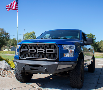 Fishbone Offroad 15-17 Ford F150  Front Bumper - Black FB22365 FB22365 Photo - lifestyle view