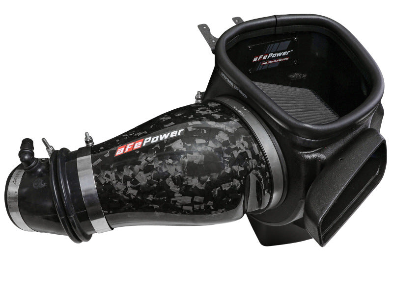 aFe 2021 Dodge Durango SRT Hellcat Track Series Carbon Fiber Cold Air Intake System w/ Pro 5R Filter 57-10028K 57-10028K Photo - Unmounted