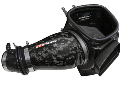 aFe 2021 Dodge Durango SRT Hellcat Track Series Carbon Fiber Cold Air Intake System w/ Pro 5R Filter 57-10028K 57-10028K Photo - Unmounted