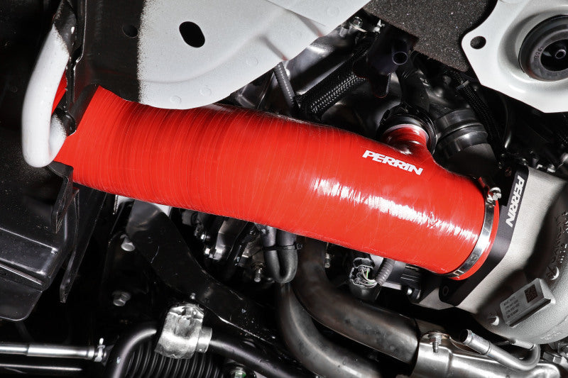 Perrin Performance Perrin 2022+ Subaru WRX Red 3in Turbo Inlet Hose w/ Nozzle PSP-INT-425RD PSP-INT-425RD User 1