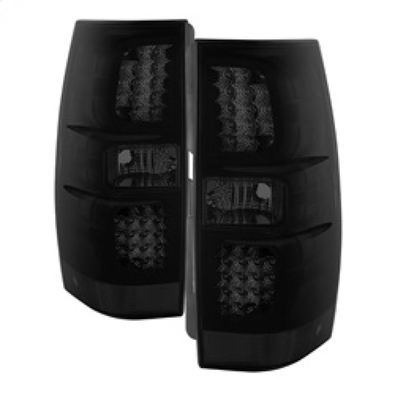 SPYDER Xtune Mc Yukon/Yukon Denali 07-14 LED Tail Lights Black Smoked ALT-JH-CSUB07-LED-G2-BSM 9033926 9033926 Photo - Primary