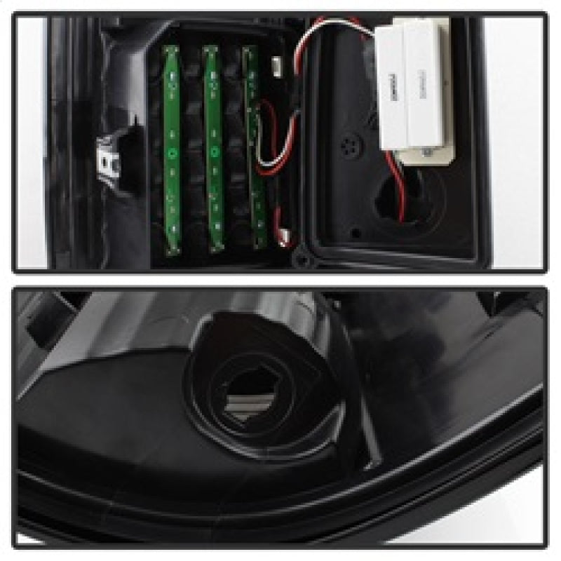 SPYDER xTune 09-18 Dodge Ram 1500 LED Tail Lights - Black Smoke (ALT-ON-DR09-LBLED-BSM) 9038488 9038488 Photo - Unmounted
