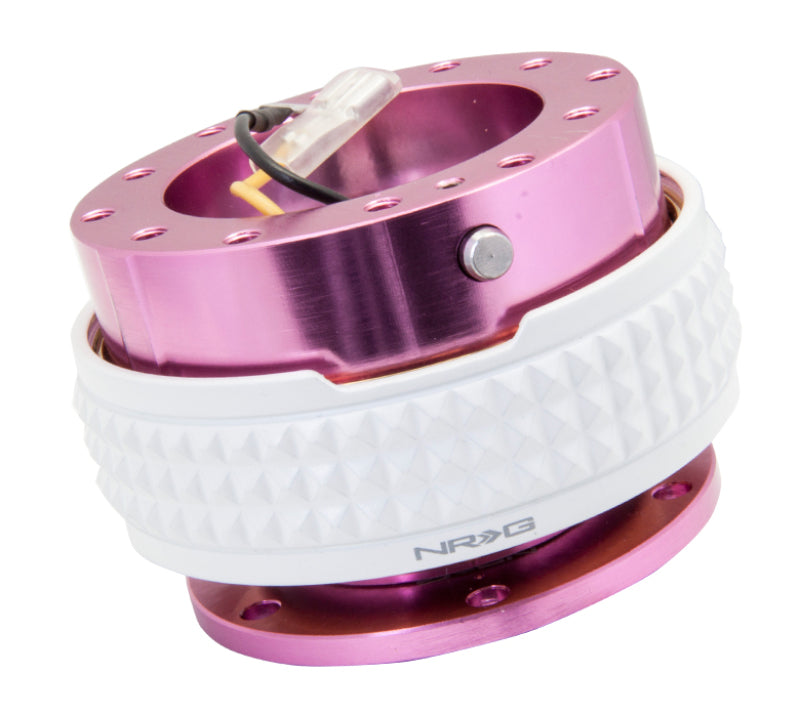NRG Quick Release Kit - Pyramid Edition - Pink Body / Glow In The Dark Pyramid Ring SRK-210PK/GL SRK-210PK/GL Photo - Primary