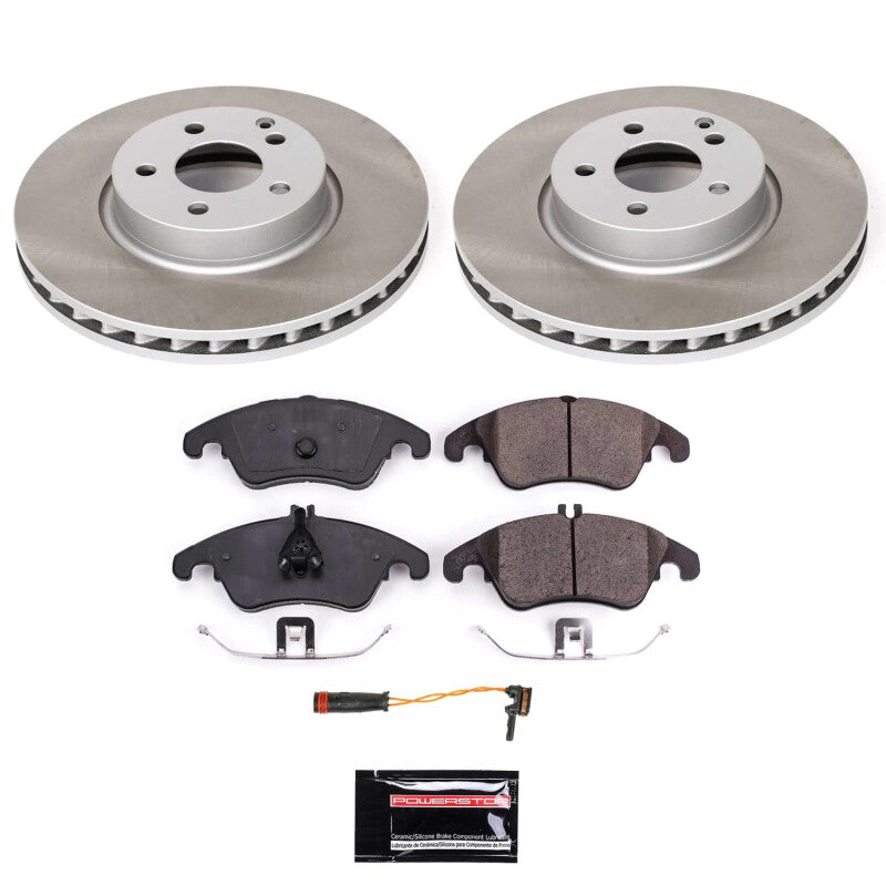 PowerStop Power Stop 2016 Mercedes-Benz SLK300 Front Semi-Coated Rotor Kit SC5792 SC5792 Photo - Primary