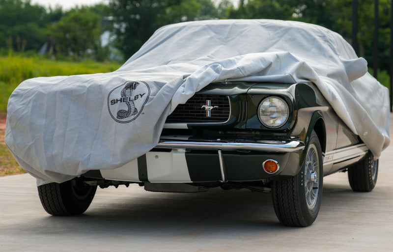 Covercraft 07-09 Ford Mustang Custom 5-Layer Softback All Climate Cover w/ Snake Medallion Logo C16968FO120AC C16968FO120AC Photo - out of package