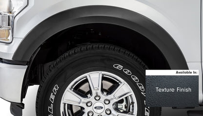 Stampede Black Original Riderz Textured Finish 4-Piece Fender Flare for 2015-20 8632-5 Photo - Primary