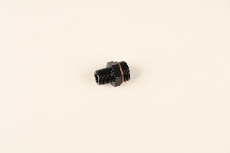 Fragola -8AN O-Ring x 3/4-16 (8) O-Ring Adapter - Black 494108-BL 494108-BL Photo - Primary