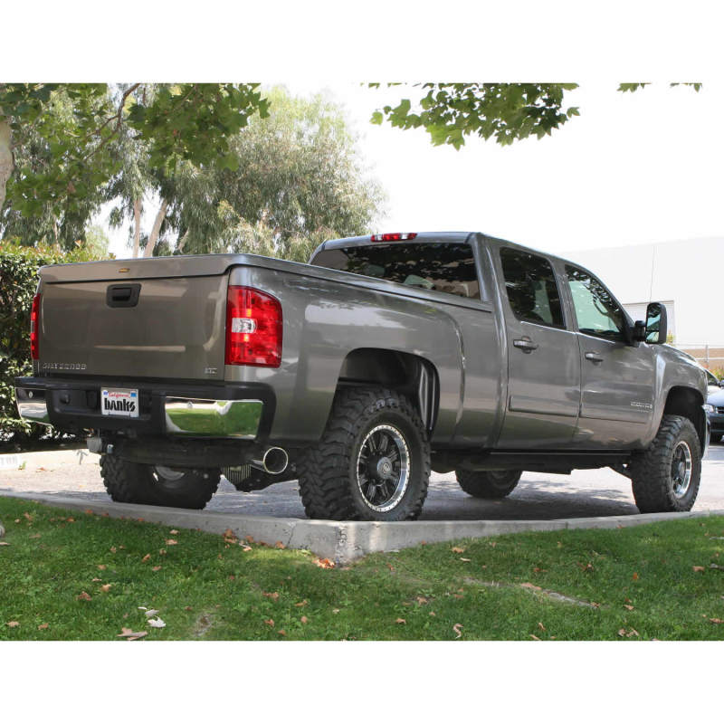 Banks Power 07-10 Chevy 6.6L LMM ECSB-CCLB Monster Exhaust System - SS Single Exha 47784 Photo - out of package