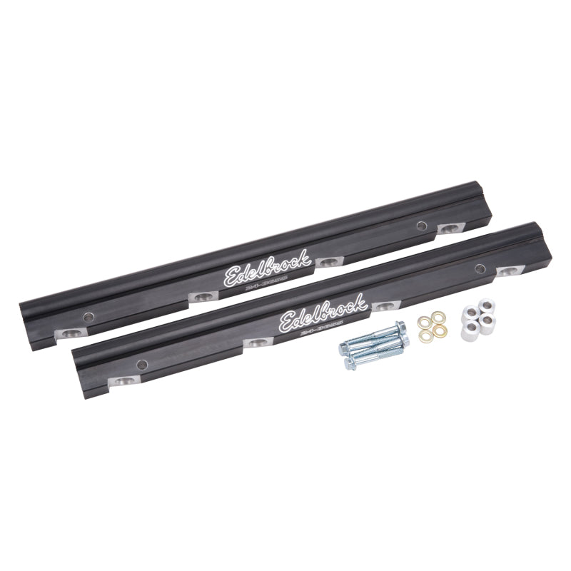 Edelbrock Fuel Rail Kit For Ls7 -8 An In Black Finish 3655 Photo - Primary