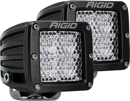 Rigid Industries D-Series Pro Flood Diffused Surface Mount Black Light Pair 202513 User 2