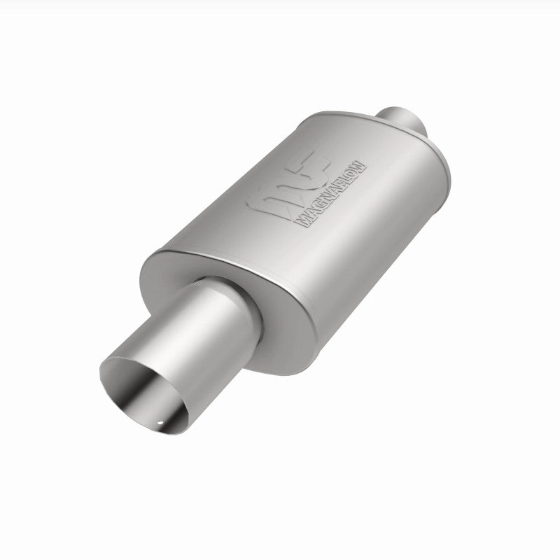 MagnaFlow 5" X 8" Oval Center/Center Performance Muffler With Tip 14834 360 Degree Image Set